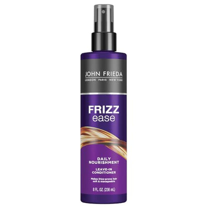 Acondicionador John Frieda Frizz Ease Daily Nourishment, 8 Onzas, Leave-in para Cabello con Frizz, con Vitaminas A, C y E - imagen 4