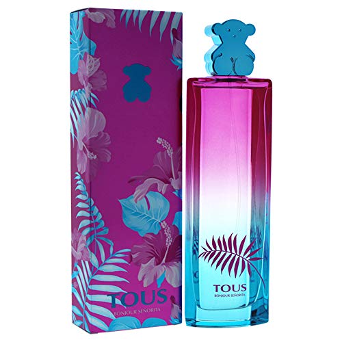 TOUS Bonjour Senorita Eau de Toilette Spray para Mujeres, 3 Onzas, Multicolor (43004000) - imagen 1
