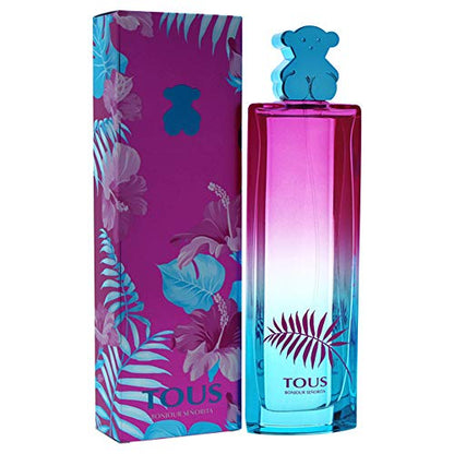 TOUS Bonjour Senorita Eau de Toilette Spray para Mujeres, 3 Onzas, Multicolor (43004000) - imagen 2