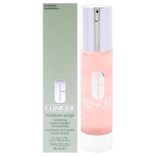 Suero Facial Supercargado Hidratante y Voluminizador Clinique Moisture Surge para Todo Tipo de Piel | Mezcla de Ingredientes Hidratantes con Ácido - imagen 1