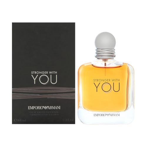 Armani Beauty - Stronger With You - Eau de Toilette - Cologne for Men - Warm Spicy Fragrance - Chestnut, Lavender, Tender Sage, Vanilla Notes - 3.4 Fl - imagen 4