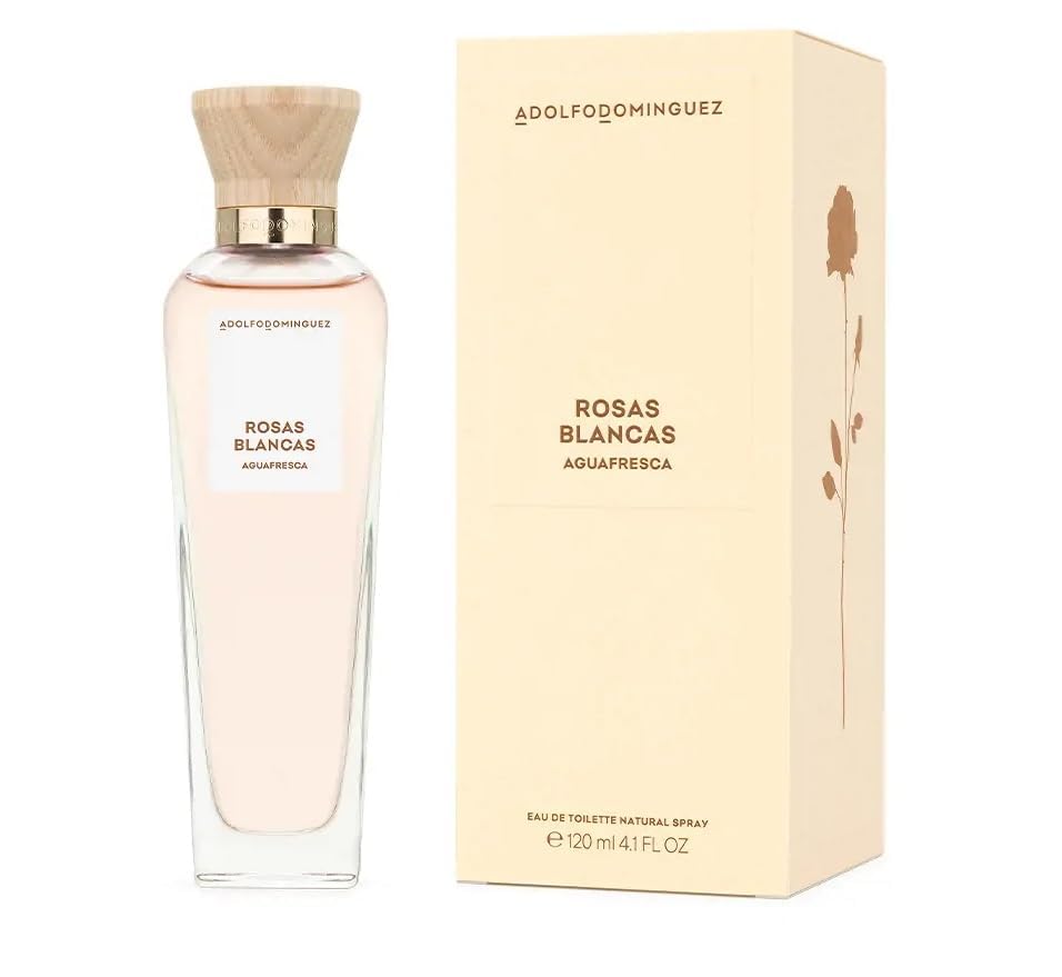 Adolfo Dominguez Agua Fresca de Rosas Blancas Eau de Toilette Spray 120 ml 2017 - imagen 2