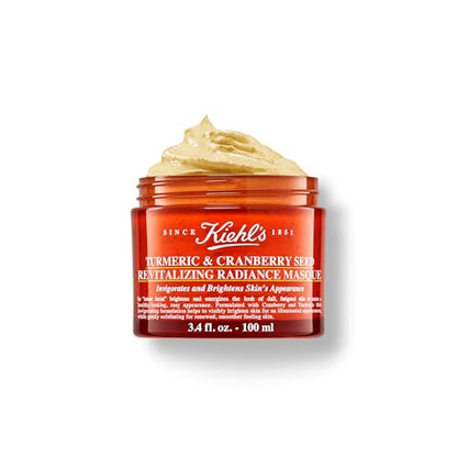 Mascarilla Facial Energizante Kiehl's de Cúrcuma y Semillas de Arándano, Iluminadora, Exfoliante Suave para Todo Tipo de Piel, Libre de Parabenos - - imagen 3
