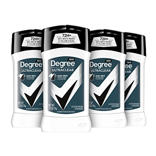 Desodorante Antitranspirante Degree Men UltraClear Black + White 72 Horas Protección contra Sudor y Olores con Tecnología MotionSense 2.7 Oz (Paquete - imagen 2