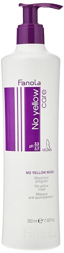 Máscara Capilar Fanola No Yellow Púrpura - Máscara Acondicionadora Profunda con pH Ácido para Rubios, Decolorados y Grises - Pigmento Violeta Intenso - imagen 3