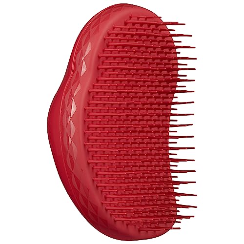 Tangle Teezer | Cepillo Desenredante para Cabello Rizado y Grueso | Cabello Húmedo y Seco | Color Rojo Salsa - imagen 4