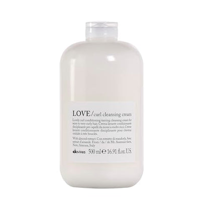 Davines LOVE Curl Crema Limpiadora, Champú y Acondicionador 2 en 1 para Cabello Rizado y Ondulado - Limpieza Suave y Ligera con Extracto de Almendra, - imagen 4