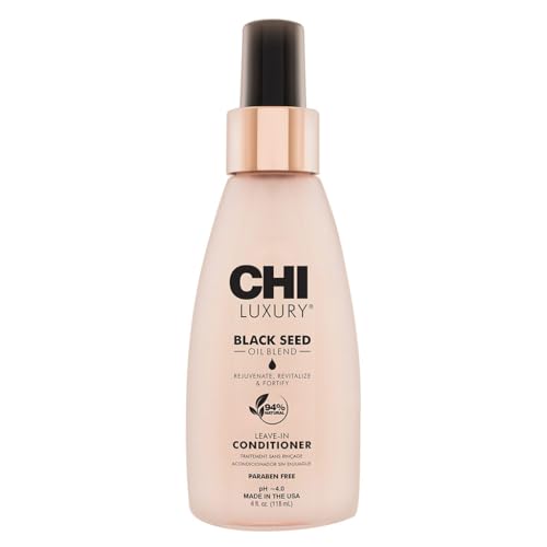 Acondicionador Sin Aclarado CHI Luxury con Aceite de Semilla Negra, Tratamiento Hidratante para Fortalecer el Cabello, Protector Térmico, Libre de - imagen 1