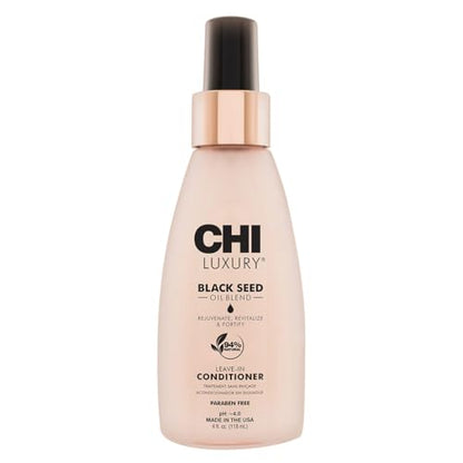 Acondicionador Sin Aclarado CHI Luxury con Aceite de Semilla Negra, Tratamiento Hidratante para Fortalecer el Cabello, Protector Térmico, Libre de - imagen 1