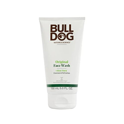 BULLDOG Cuidado de la Piel y Aseo Masculino, Jabón Facial Original, 5 Onzas Líquidas - imagen 3