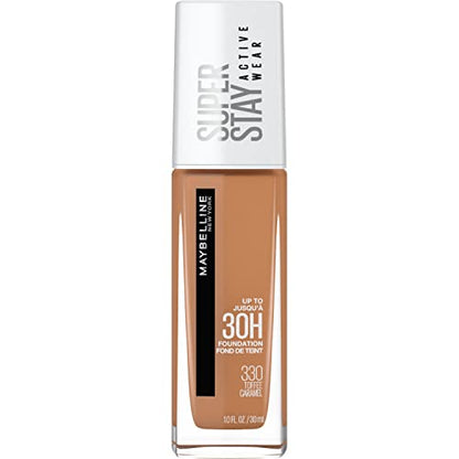 Base líquida Maybelline Super Stay de cobertura total, maquillaje de larga duración hasta 30 horas, resistente al agua, sudor y transferencias, - imagen 3