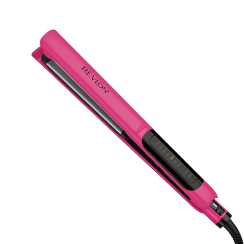 Plancha de Pelo Revlon Smooth Brilliance Cerámica | Deslizamiento Suave y Acabado Ultra Liso, (1 pulg) - imagen 3