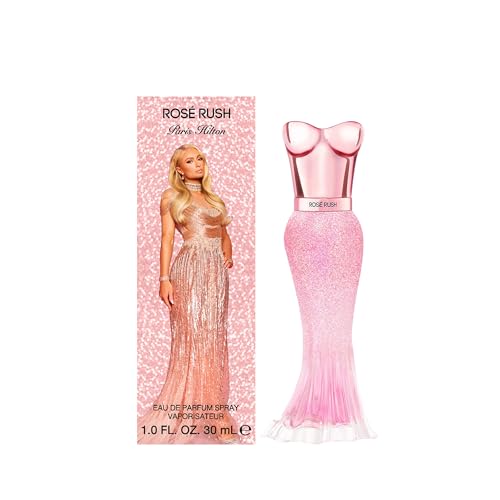 Paris Hilton Rose Rush Eau de Parfum Spray para Mujeres | Fragancia Floral y Frutal | Notas de Papaya, Peonía, Cedro y Almizcle Blanco | Aroma - imagen 2