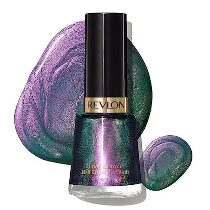 Esmalte de Uñas Revlon Super Lustrous, Fórmula Resistente a Astillas y de Larga Duración, Acabado Brillante, 120 Amethyst Smoke, 0.5 fl oz - imagen 1