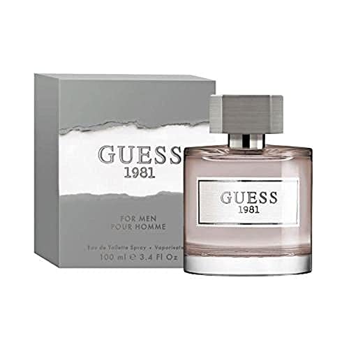 Guess Fragancia 1981 Eau De Toilette para Hombre, 3.4 Onzas Fluidas - imagen 1