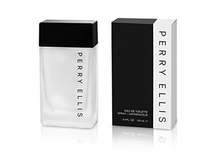 Perry Ellis para Hombres, Eau de Toilette de 3.4 oz, fragancia fresca y aromática con notas de madera, cítricos y lavanda - imagen 1