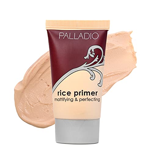 Palladio r de Arroz, Formulado con Arroz Natural, Controla el Aceite y Fija el Maquillaje, Acabado Mate Suave, 0.71 Fl Oz - imagen 1