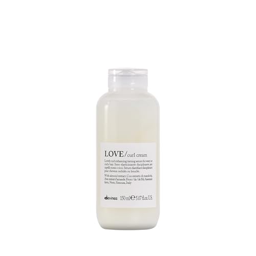 Crema para Rizos Davines LOVE, Suero Ligero Sin Aclarado para Cabello Ondulado y Rizado - Define Rizos con Suavidad y Brillo, 5.07 Fl Oz - imagen 1