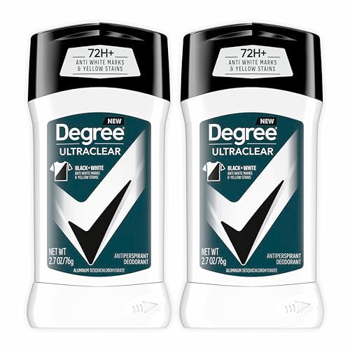Desodorante Antitranspirante Degree Men UltraClear Black+White 2 Piezas 72 Horas Protección contra Sudor y Olores 2.7 oz con Tecnología MotionSense - imagen 1