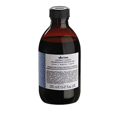 Champú Davines Alchemic Silver, Limpiador Morado para Cabello Rubio Platino y Frío - Neutraliza Amarillos y Brassiness, 9.47 Fl Oz - imagen 3