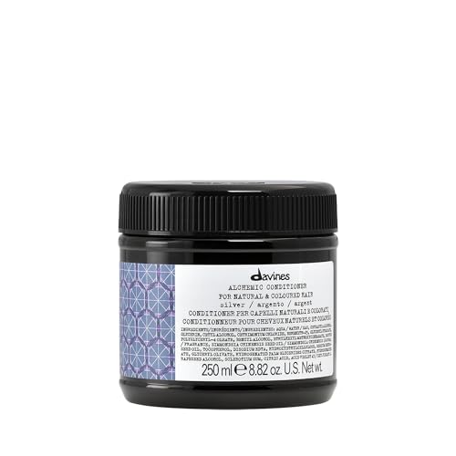 Acondicionador Davines Alchemic Silver, Crema Depositaria de Color Púrpura para Cabello Platino y Rubio Frío - Neutraliza Amarillo e Hidratante con - imagen 1