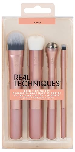 Set de Brochas de Maquillaje Real Techniques Prep y , Ideal para Exfoliar y Aplicar rs, Hidratantes y Sérums, Herramientas de Cuidado de la Piel, 4 - imagen 3