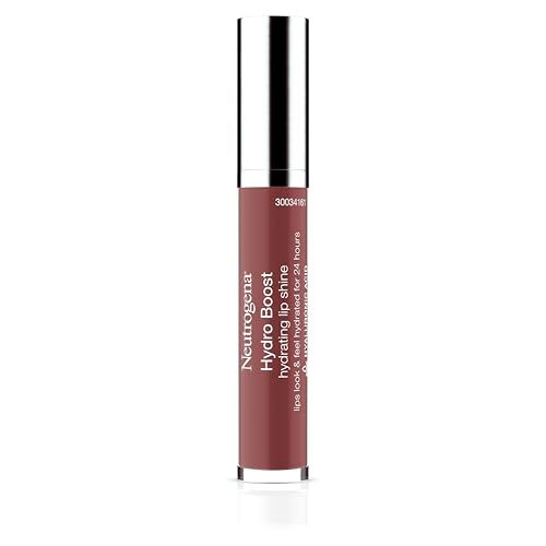 Brillo Labial Hidratante Neutrogena Hydro Boost, Luminous Tinted Lip Shine con Ácido Hialurónico, Color 90 Pink Mocha, 0.10 oz - imagen 2