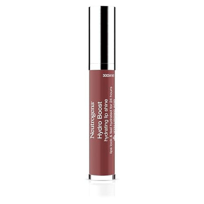 Brillo Labial Hidratante Neutrogena Hydro Boost, Luminous Tinted Lip Shine con Ácido Hialurónico, Color 90 Pink Mocha, 0.10 oz - imagen 4