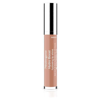 Brillo Labial Hidratante Neutrogena Hydro Boost, Tono 15 True Nude, con Ácido Hialurónico, 0.10 oz, No Pegajoso y No Secante - imagen 4