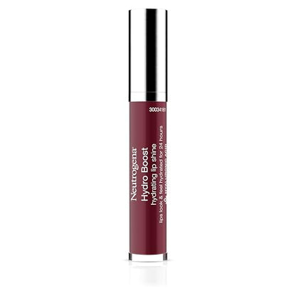 Neutrogena Hydro Boost Brillo Labial Hidratante, Brillo Tinte Luminiscente No Pegajoso y No Secante con Ácido Hialurónico, 100 Mulberry Suave, 0.10 oz - imagen 1