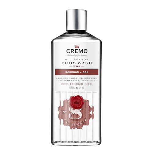 Gel de Ducha Cremo para Hombres, Espuma Rica Bourbon & Oak, 16 Fl Oz - imagen 1