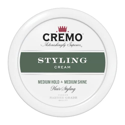 Crema para Peinar Cremo, Grado Barbería, Fijación Media, Brillo Medio, 4 Oz - imagen 1
