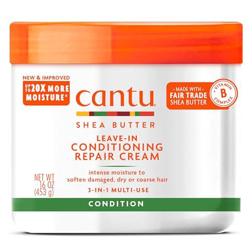 Crema Reparadora Sin Enjuague Cantu Shea Butter, 16 Onzas - imagen 4