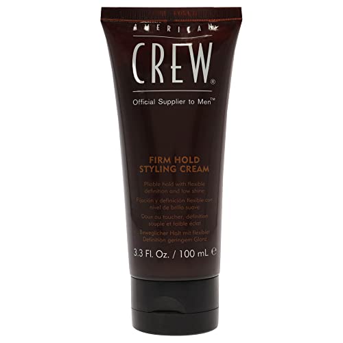 Crema para peinar para hombres American Crew, como gel con fijación firme y bajo brillo, 3.3 Fl Oz - imagen 1