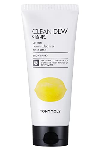 TONYMOLY Clean Dew Limón Espuma Limpiadora, Limón, 6 Fl Oz - imagen 3