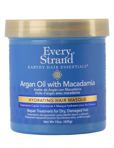 Mascarilla Hidratante para el Cabello Every Strand con Aceite de Argán y Macadamia, 15 Oz - imagen 3