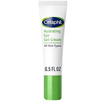 Gel-Crema Hidratante para Ojos Cetaphil, con Ácido Hialurónico, 0.5 Fl oz, Ilumina y Suaviza la Zona de los Ojos, Hidratación de 24 Horas para Todo - imagen 1