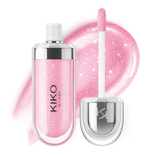 Kiko Milano Brillo Labial 3D Hydra – Alta Brillo, Hidratante, Voluminizador, No Pegajoso – 05 Rosa Perlado – 6.5ml - imagen 2