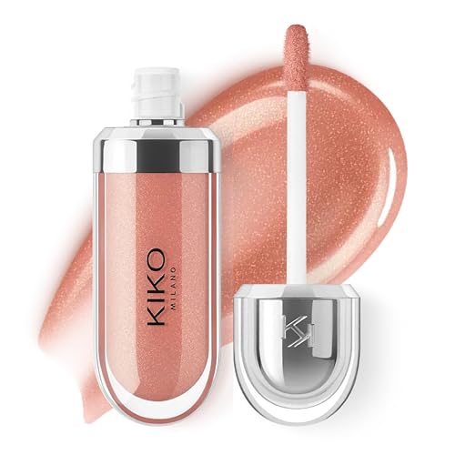 Kiko Milano Brillo de Labios 3D Hydra – Alta Brillo, Hidratante, Voluminizador, No Pegajoso – 19 Crema Cashmere – 6.5ml - imagen 4