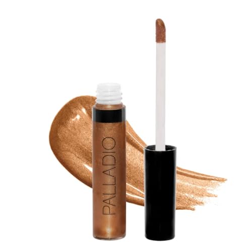 Brillo Labial Palladio, Brillo Labial No Pegajoso, Con Vitamina E y Aloe, Color Intenso y Hidratación, Minimiza Arrugas Labiales, Acabado Brillante - imagen 1