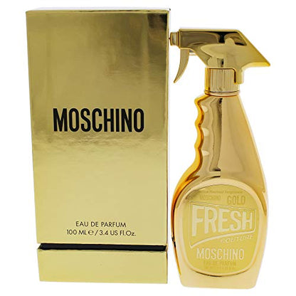 Moschino Gold Fresh Couture Eau de Toilette para Mujeres, Spray de 3.4 Onzas, Multi - imagen 2