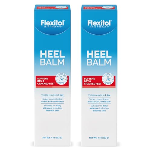 Bálsamo para Talones Flexitol Doble Paquete, Crema para Talones Agrietados y Bálsamo para Pies, Hidratación Intensiva para Pies y Talones Secos, - imagen 2