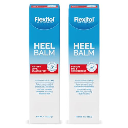Bálsamo para Talones Flexitol Doble Paquete, Crema para Talones Agrietados y Bálsamo para Pies, Hidratación Intensiva para Pies y Talones Secos, - imagen 2