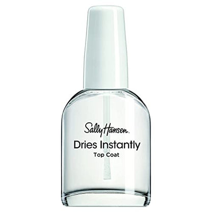 Sally Hansen Insta-Dri® Top Coat, Esmalte de Uñas Transparente de Secado Rápido, Brillo Duradero y Sin Rayas - imagen 2