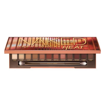 Paleta de Sombras Urban Decay Naked Heat, 12 Tonos Cálidos en Marrón y Naranja, Acabados Mate, Metálico y Brillante, Vegana y Libre de Crueldad - imagen 4