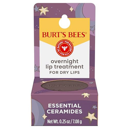 Burt's Bees Esenciales para Regreso a Clases, Tratamiento Labial Intensivo Original, Hidratante, Reduce Líneas Finas, Con Vitamina E y Ceramidas, - imagen 3