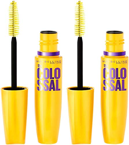 Máscara Volum' Express Colossal Lavable de Maybelline, Voluminizadora, Negro Clásico, Paquete de 2 - imagen 4