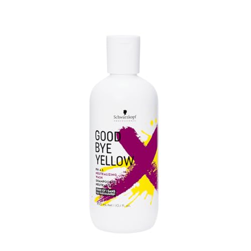 GOODBYE YELLOW Champú Morado Neutralizante – 10.1 Fl Oz | Champú Vegano Antimanchas para Cabello Rubio y Canoso | Fórmula Profesional Equilibrada en - imagen 3