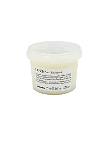 Mascarilla para el cabello Davines LOVE Curl, fórmula hidratante extra acondicionadora para cabello rizado y ondulado - nutrición profunda y suavidad - imagen 1