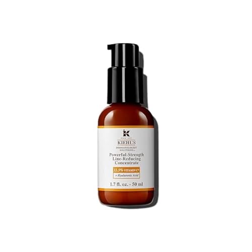 Suero de Vitamina C 12.5% Kiehl's Powerful-Strength, Concentrado Reductor de Líneas para el Rostro, Aumenta la Radiancia y Firmeza, Suaviza e - imagen 3